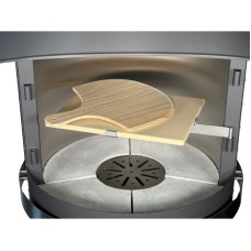 Kámen na pečení pizzy 30x38 cm vč. držáku a lopatky DN 800