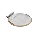 GrandHall Kámen na pizzu s kráječem | 33 cm