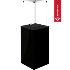 KRATKI Plynový ohřívač PATIO MINI strukturální černá