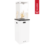 KRATKI Plynový ohřívač PATIO LIGHT bílá