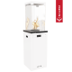 KRATKI Plynový ohřívač PATIO LIGHT bílá
