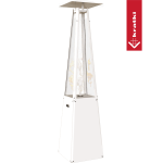 KRATKI Plynový ohřívač UMBRELLA bílý