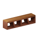 VULCANUS boxxoq QuadSeat Plus | Zahradní lavice a dřevník